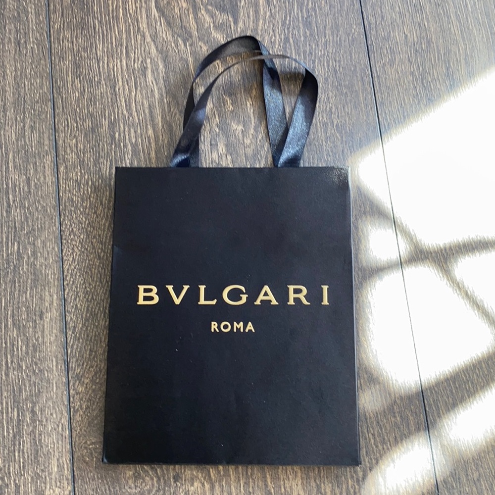 New Bvlgari shopping bag